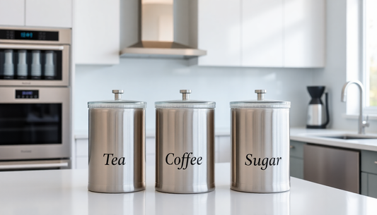 Why Matching Tea, Coffee, and Sugar Containers Are a Must-Have for Organized Kitchens