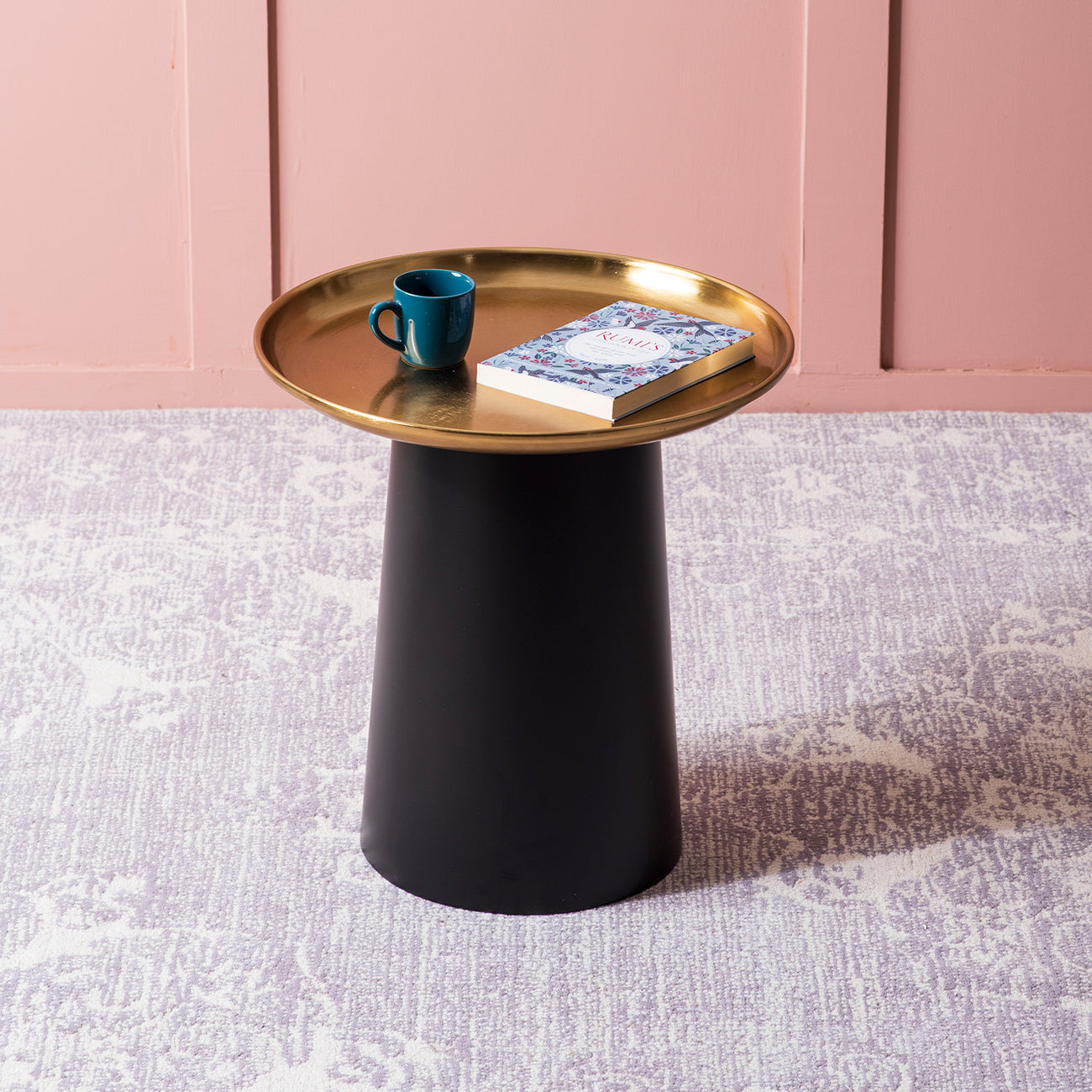 Lustrous Linea: Side Table