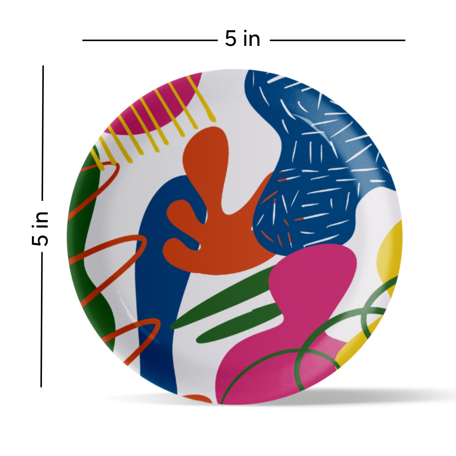 Playful Palette Wall Plates Set of 5