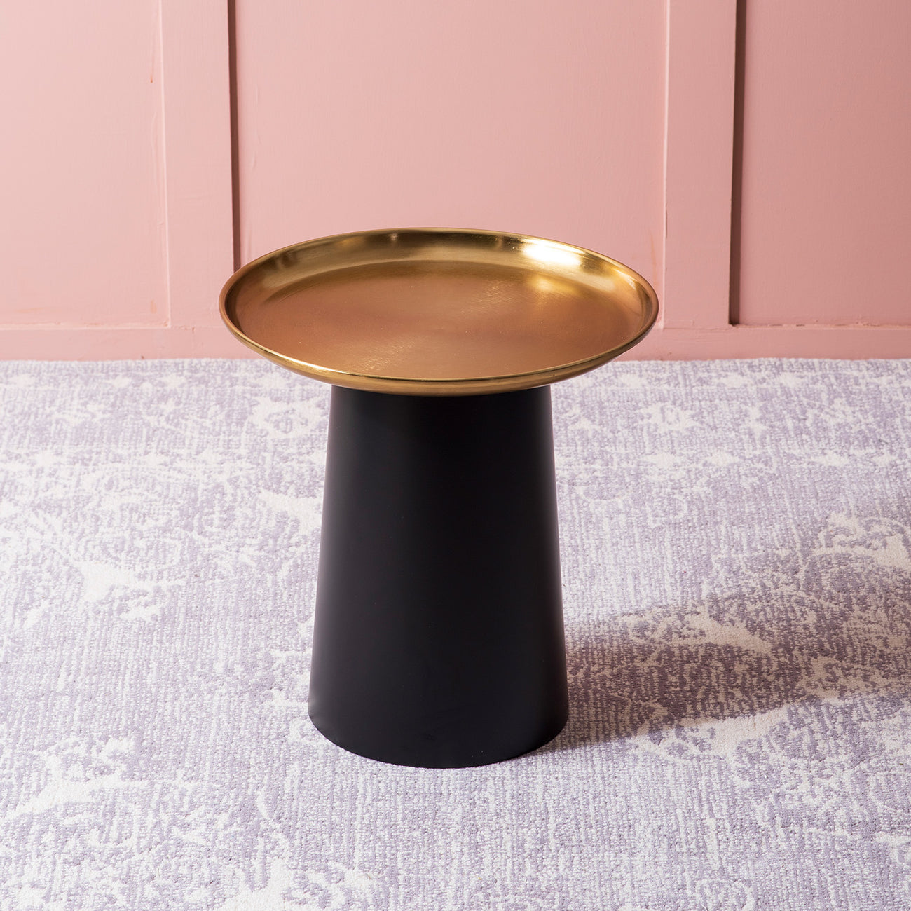 Lustrous Linea: Side Table