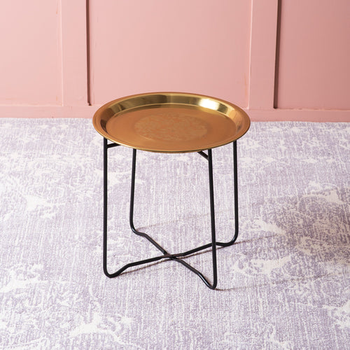 Eclipse Elegance Foldable Side Table