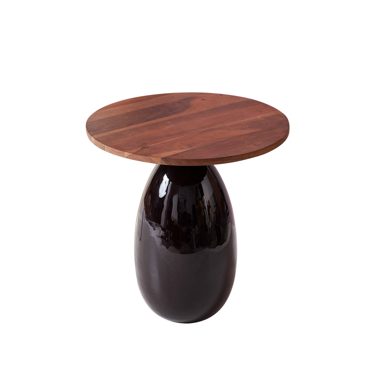 Modern Mango Wood Side Table