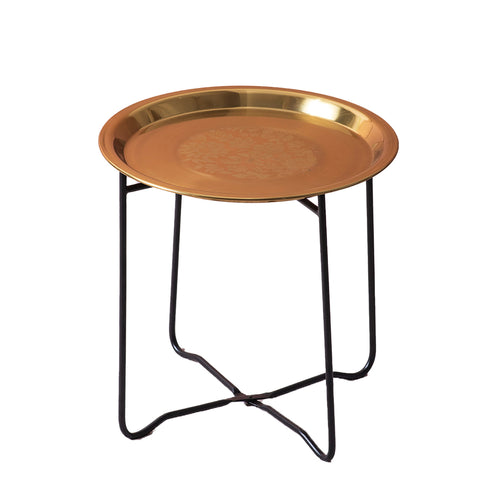 Eclipse Elegance Foldable Side Table