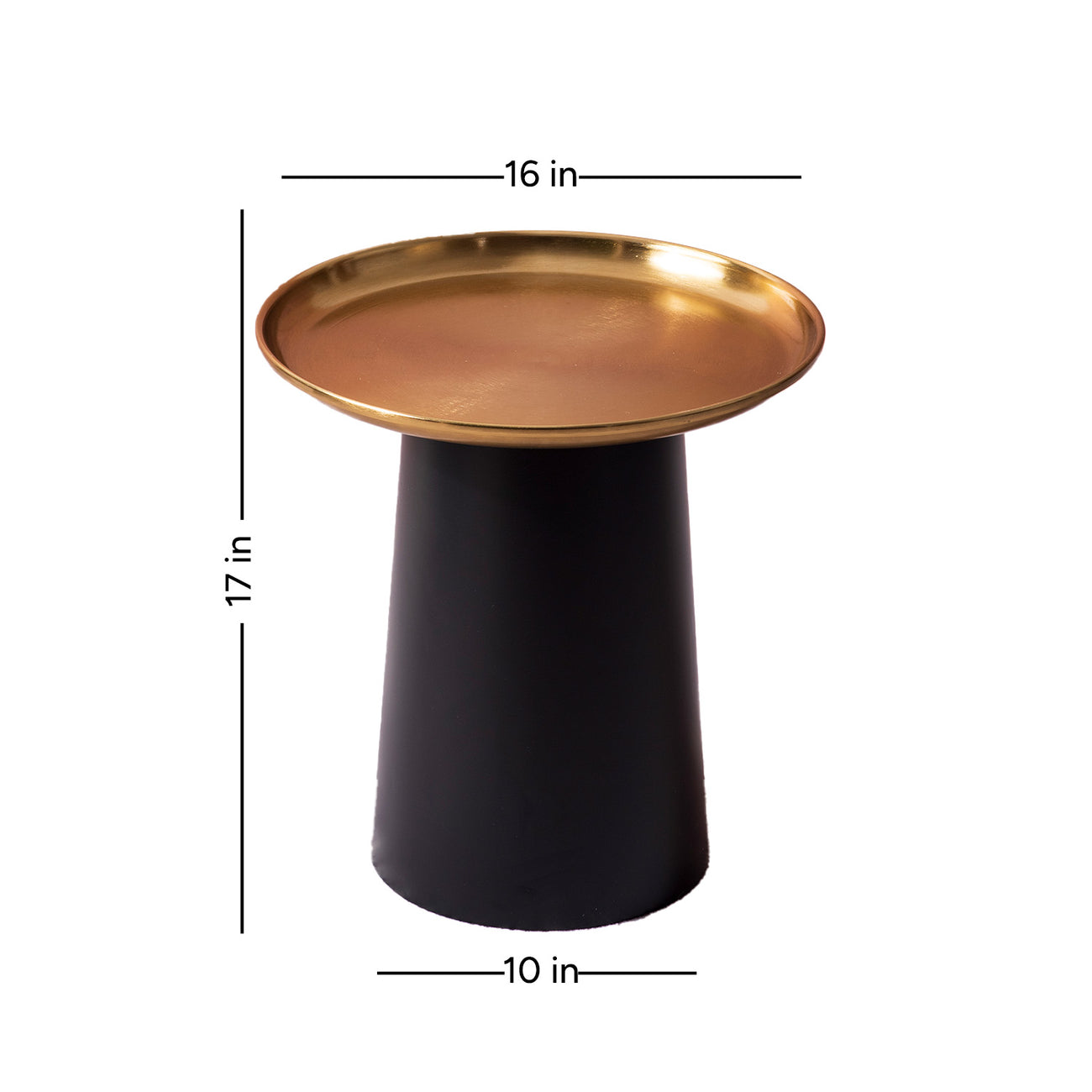 Lustrous Linea: Side Table