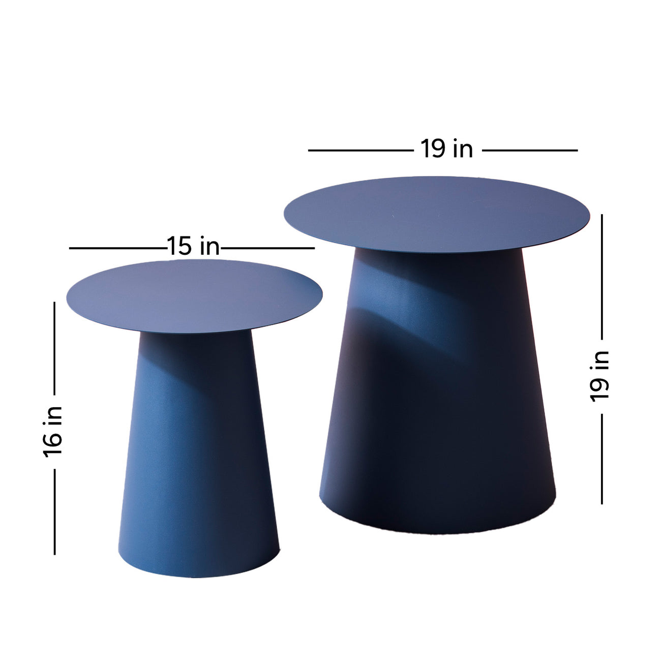 Blue Canyon: Earthy End Table Set