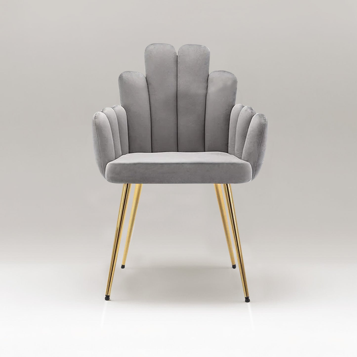 Buy Art Deco Petals Chair Grey Online