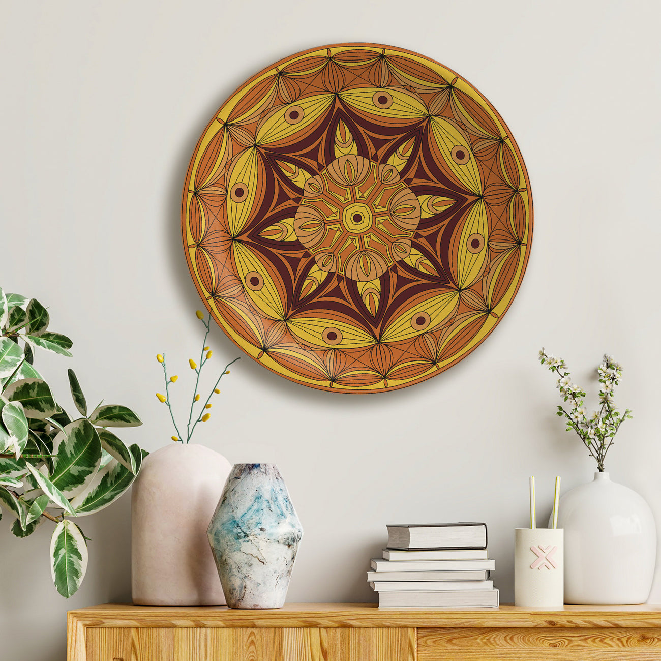 Brown Sugar Serenity Artistry Wall Plate