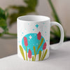 Pink Fields Coffee Mug