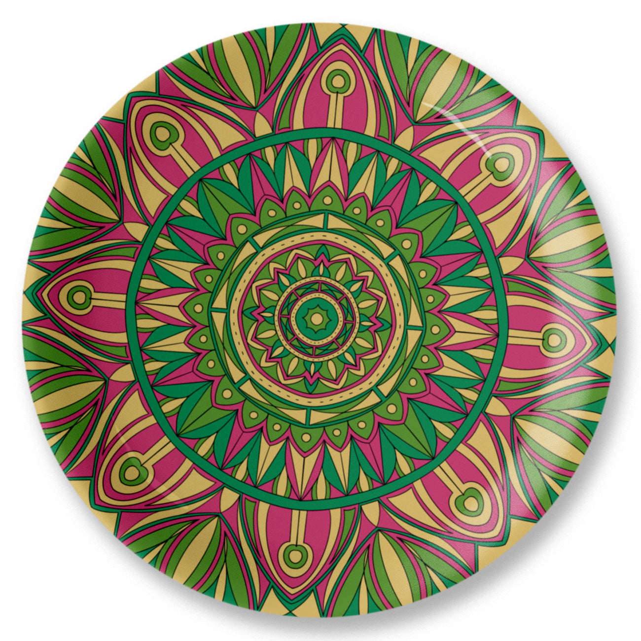 Cosmic Connection Mandala Wall Plate