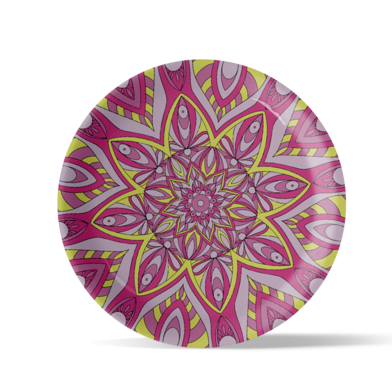 Soothing Serenity Mandala Wall Plate