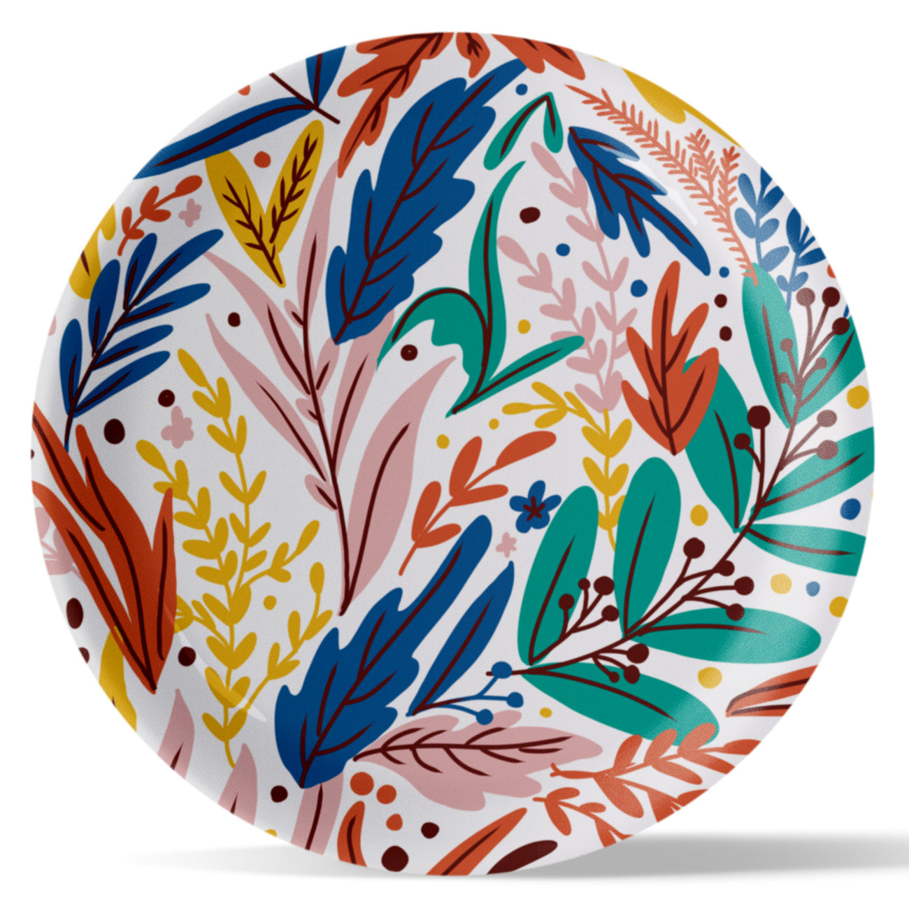 Floral Fusion Wall Plate