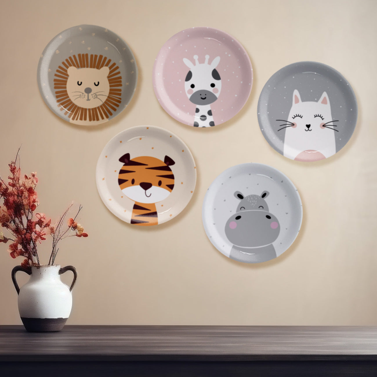 Roaring & Purring Pals Wall Plate