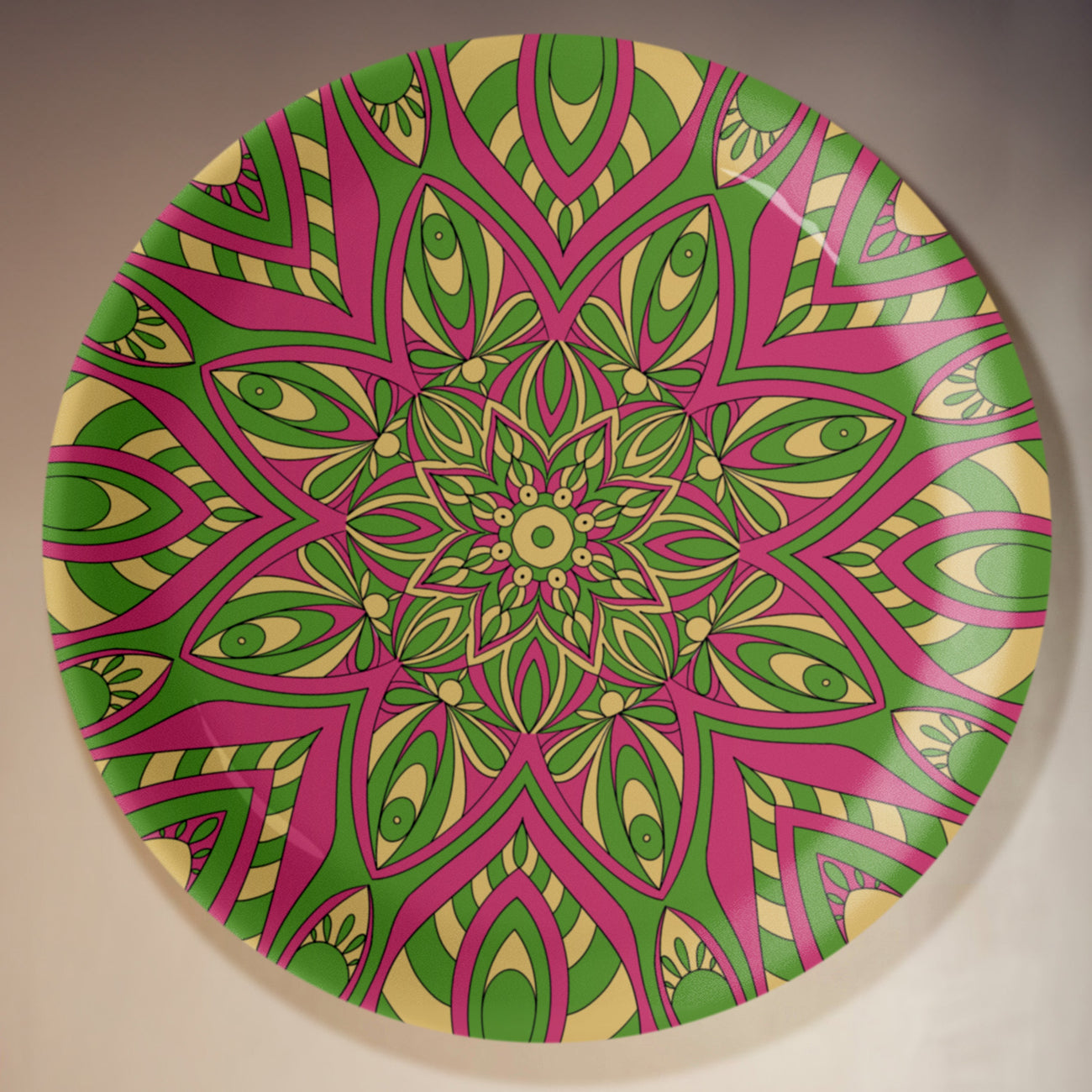 Balance & Harmony Mandala Wall Plate