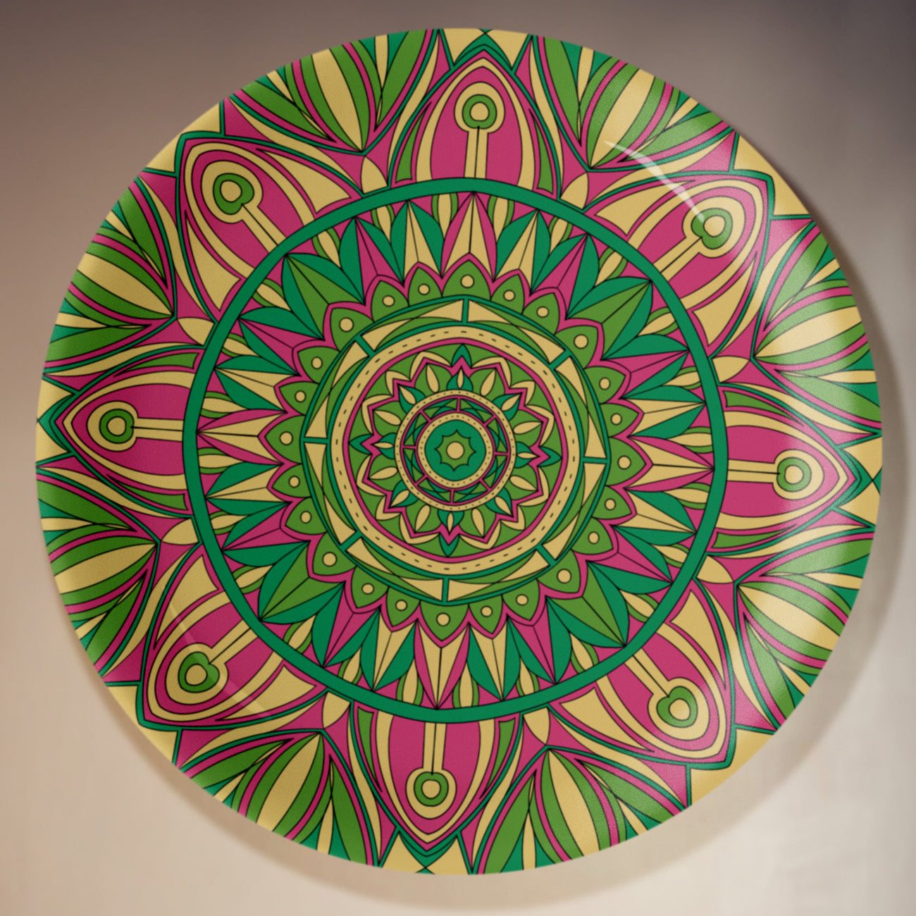 Cosmic Connection Mandala Wall Plate