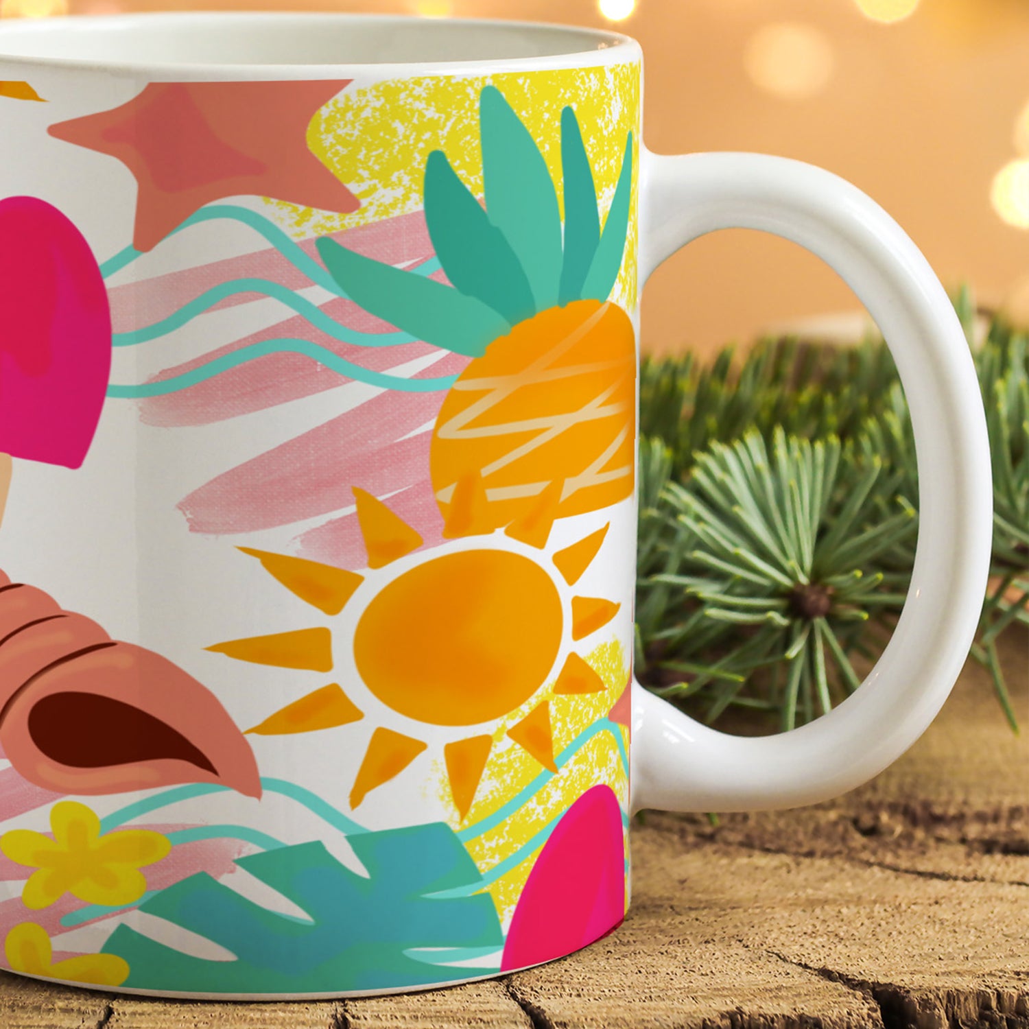 Beachy Brew Coffee Cup