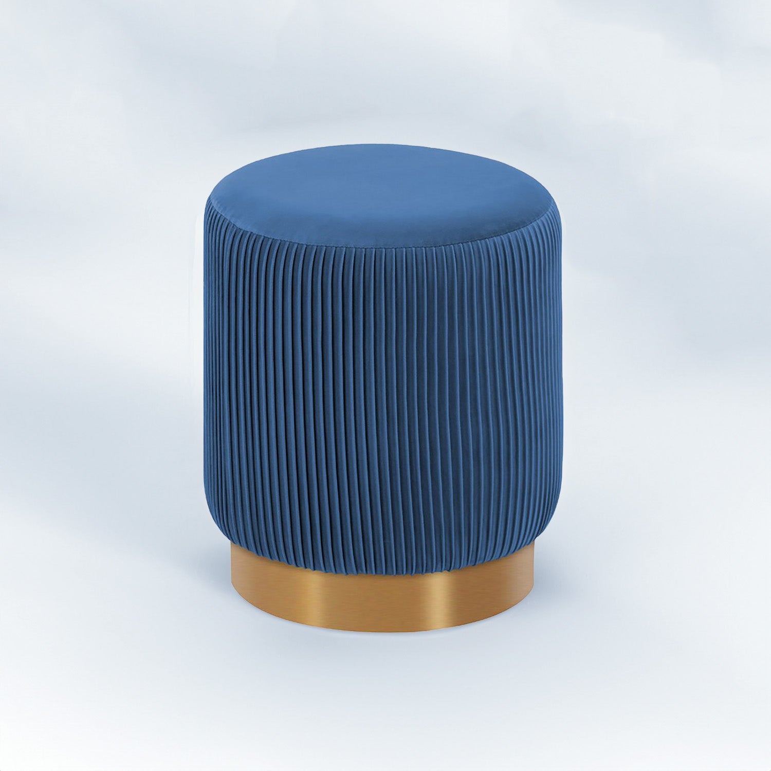 Buy Blissful Blue Pouf Online Best Price