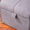 Buy Best Depot Collection Grey Storage Ottoman Online