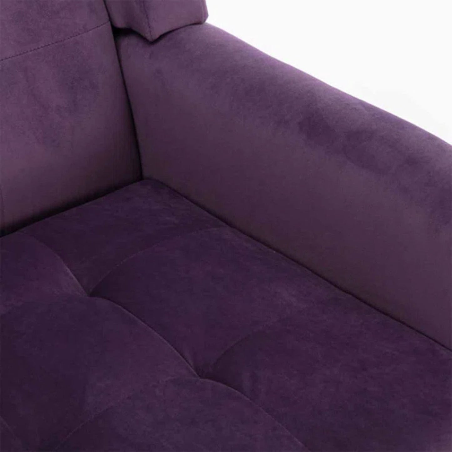 Buy Best Double Cushion Velvet Chair Online