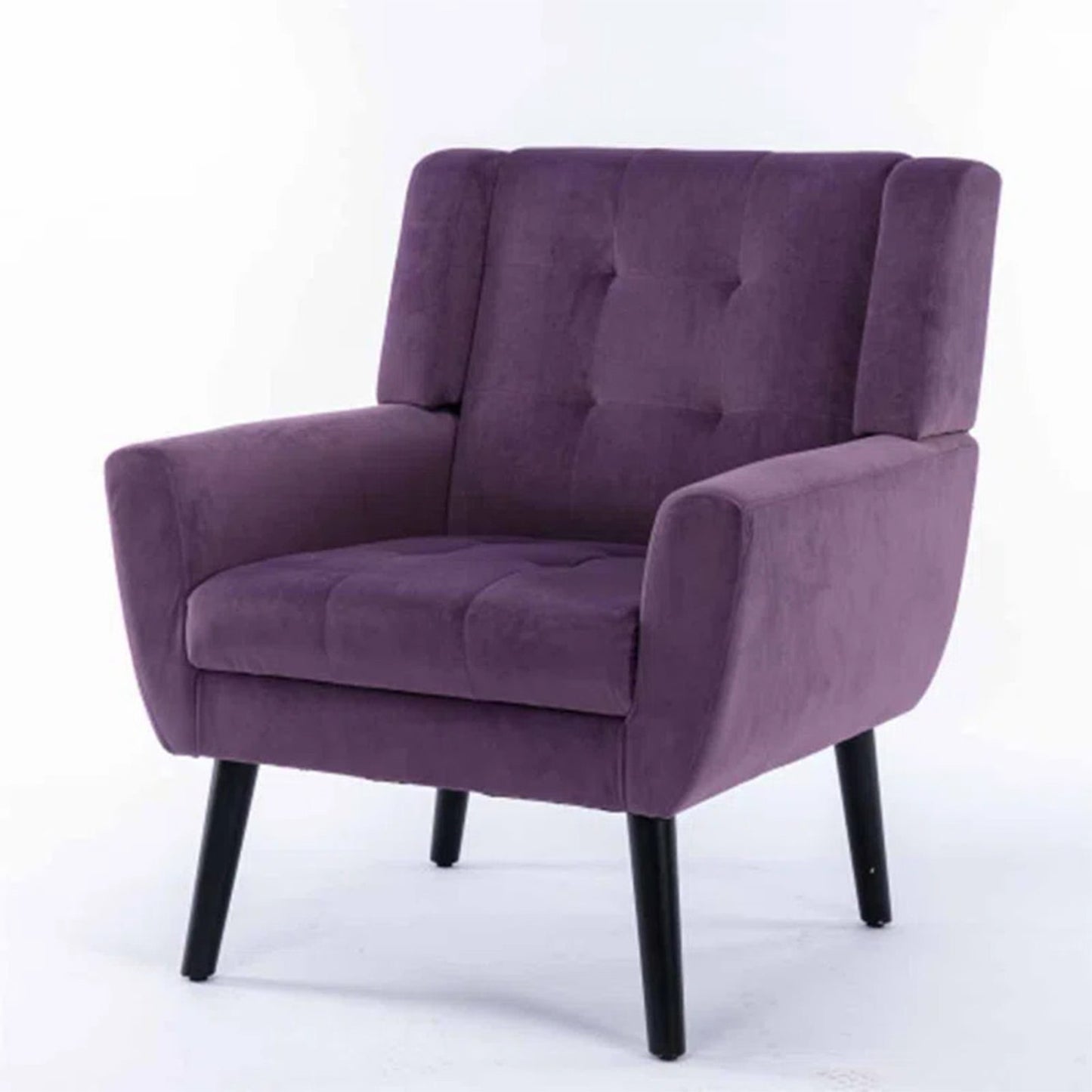 Buy Best Luxurious Double Cushion Velvet Chair Online