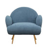 Buy Breezy Blue Lounge Chair Online Best Price