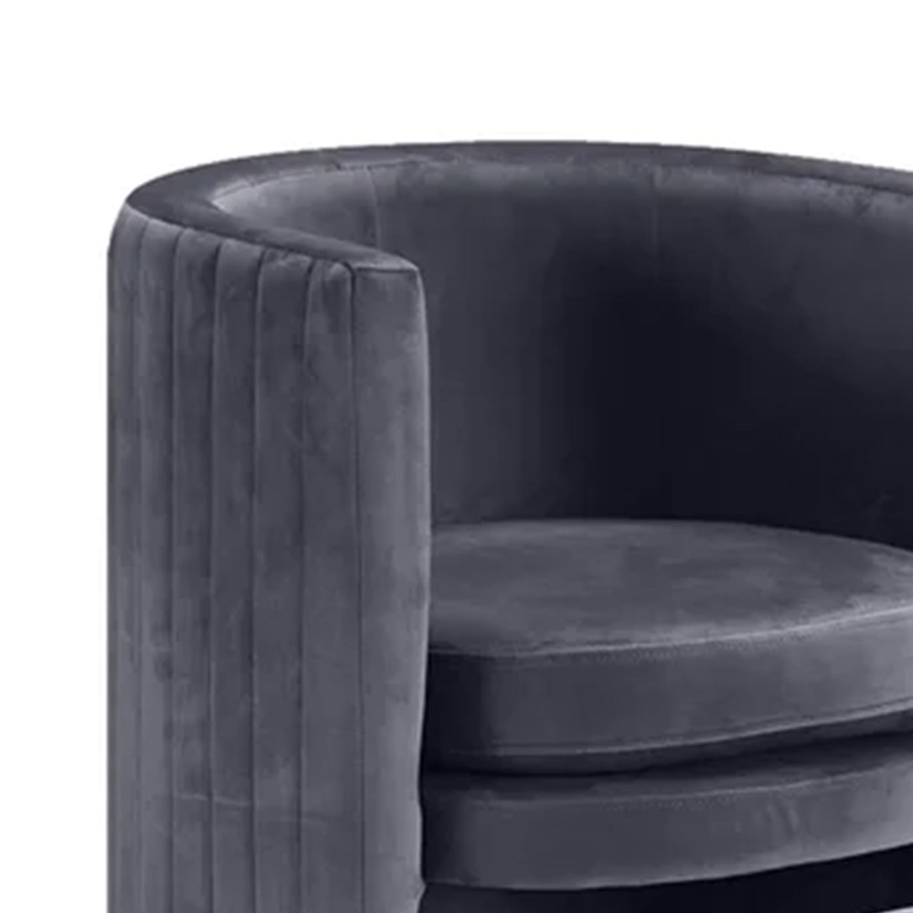 Buy Lounge Chair With Ottoman Footrest Grey Online Shop Now