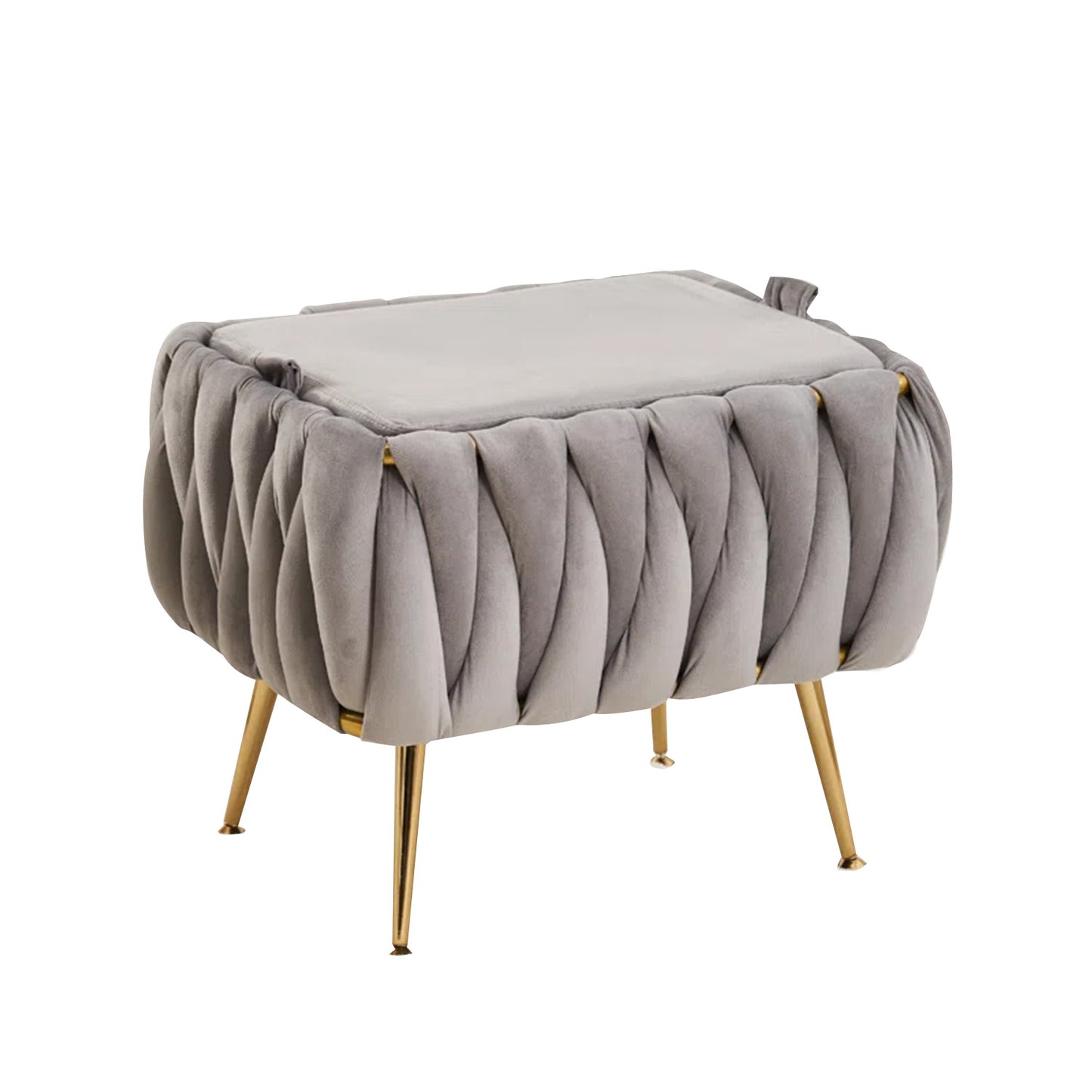 Buy Now Ottoman Footrest Grey Online