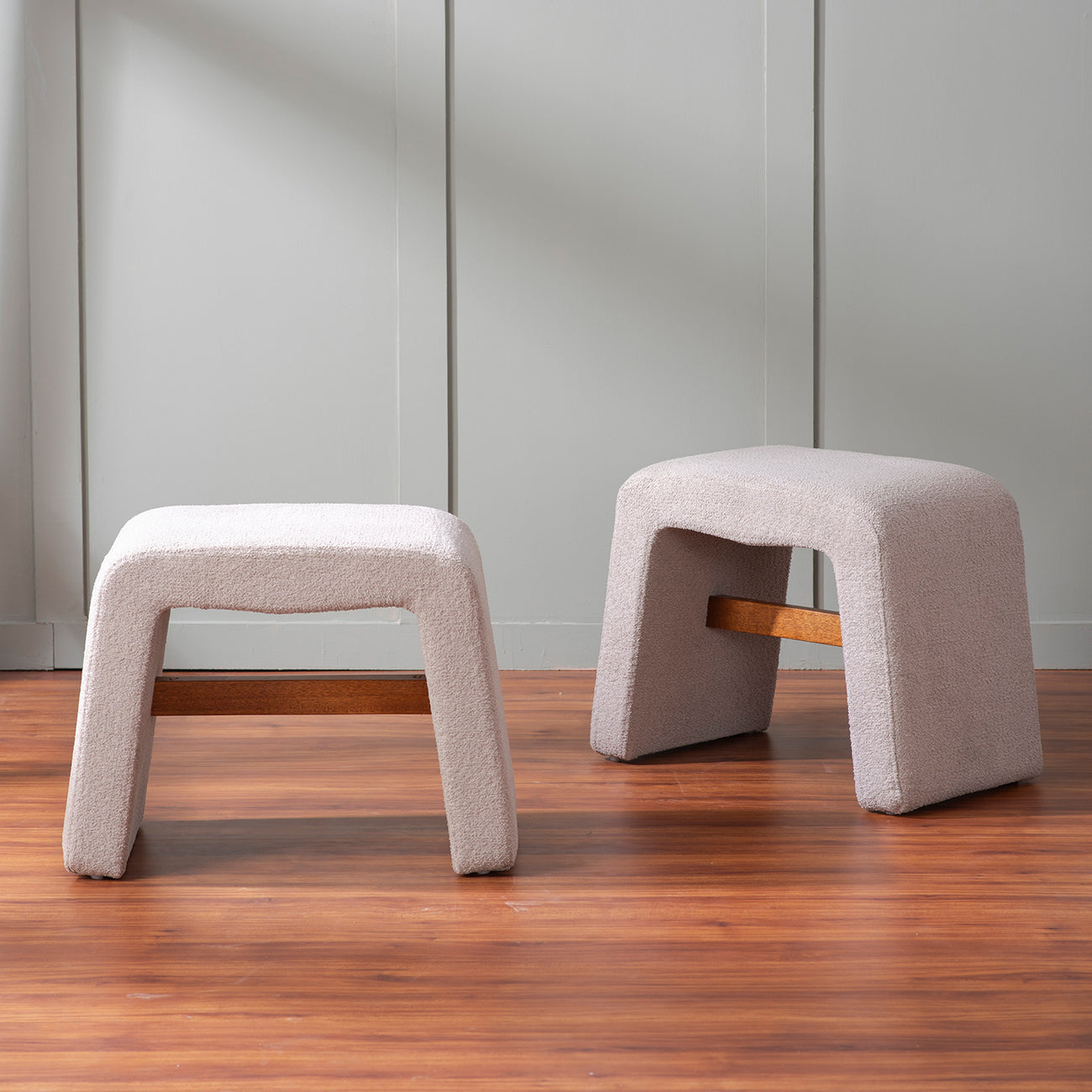 Buy Online Beige Pouf Seating Solution Best Price