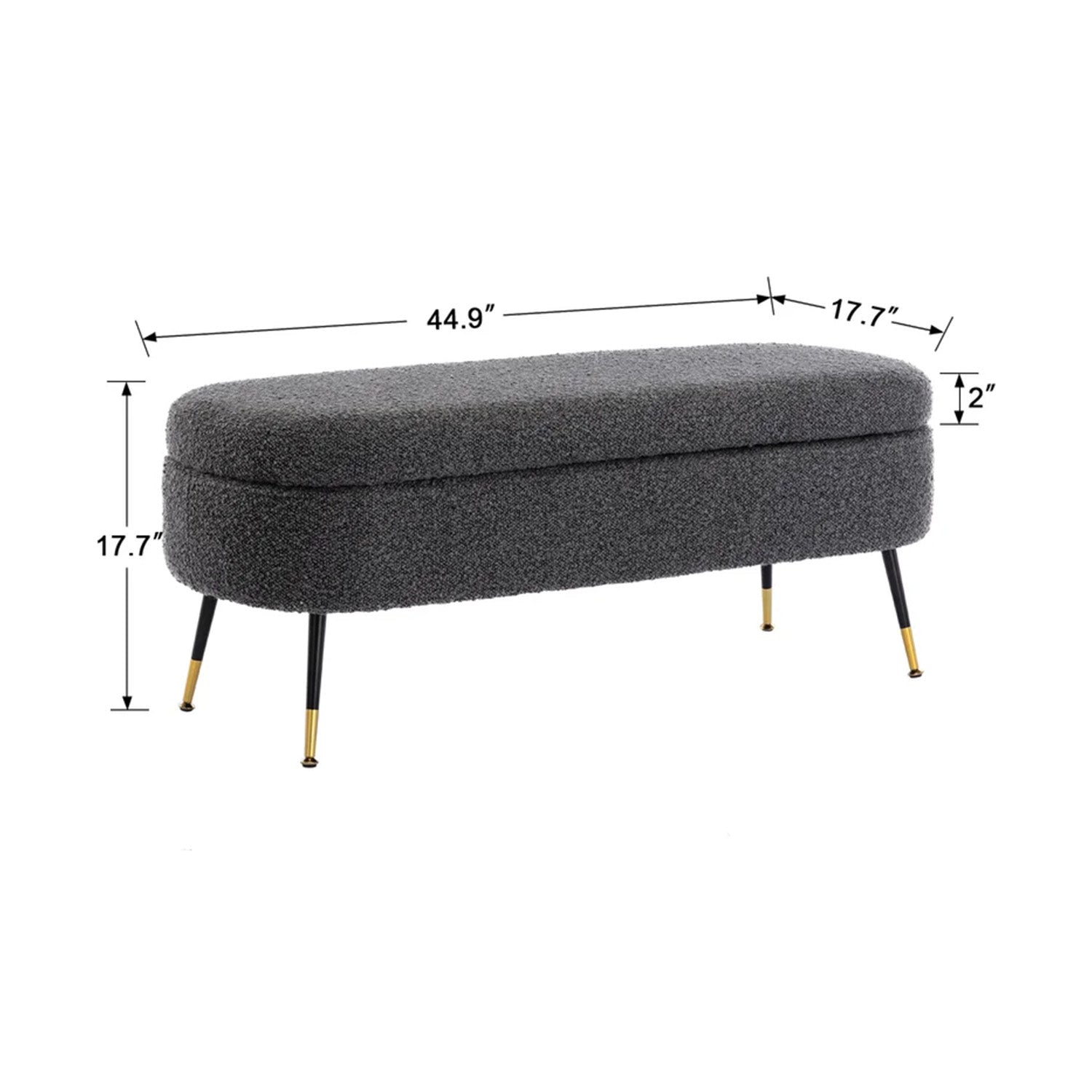 Buy Best Smoky Daydream Storage Bench Online in India Shop