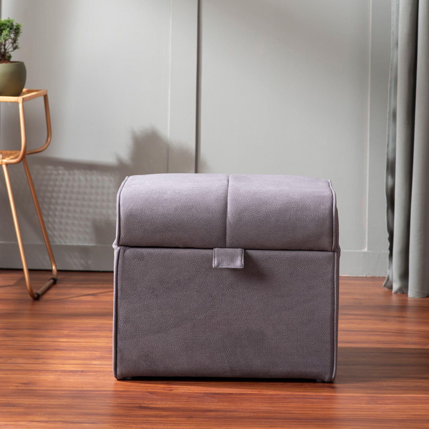 Buy Online Depot Collection Grey Storage Ottoman Best Price