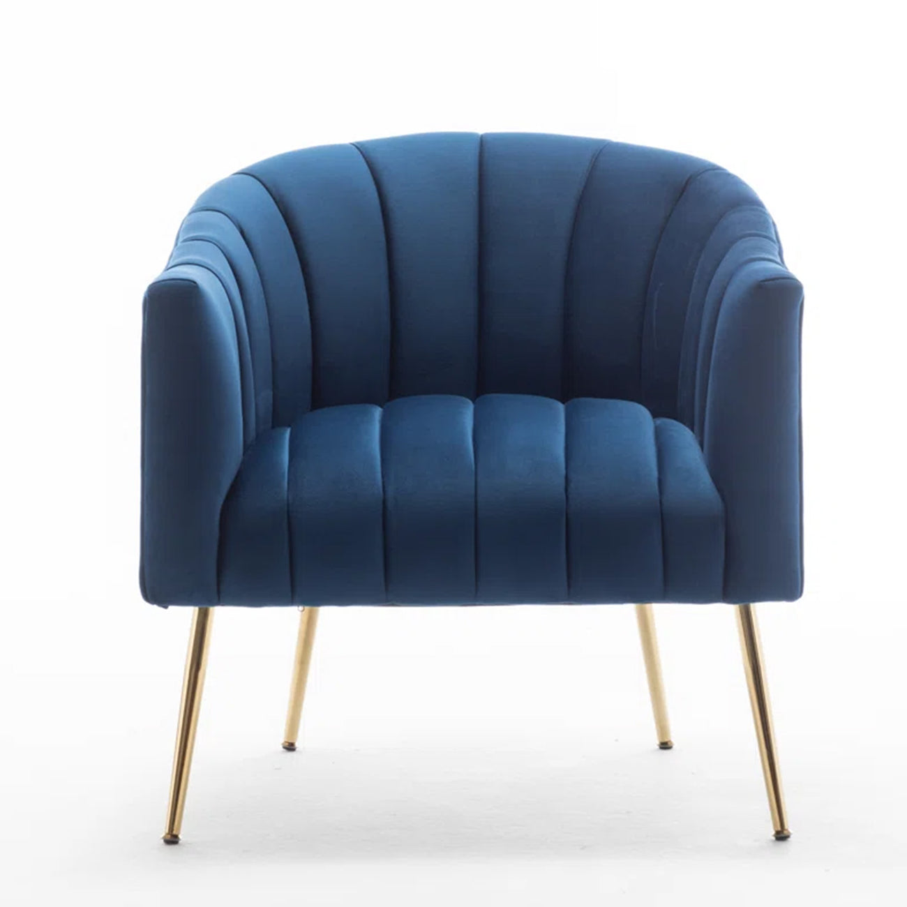 Buy Online Gilded Lounge Armchair Elegance Velvet Blue Best Price