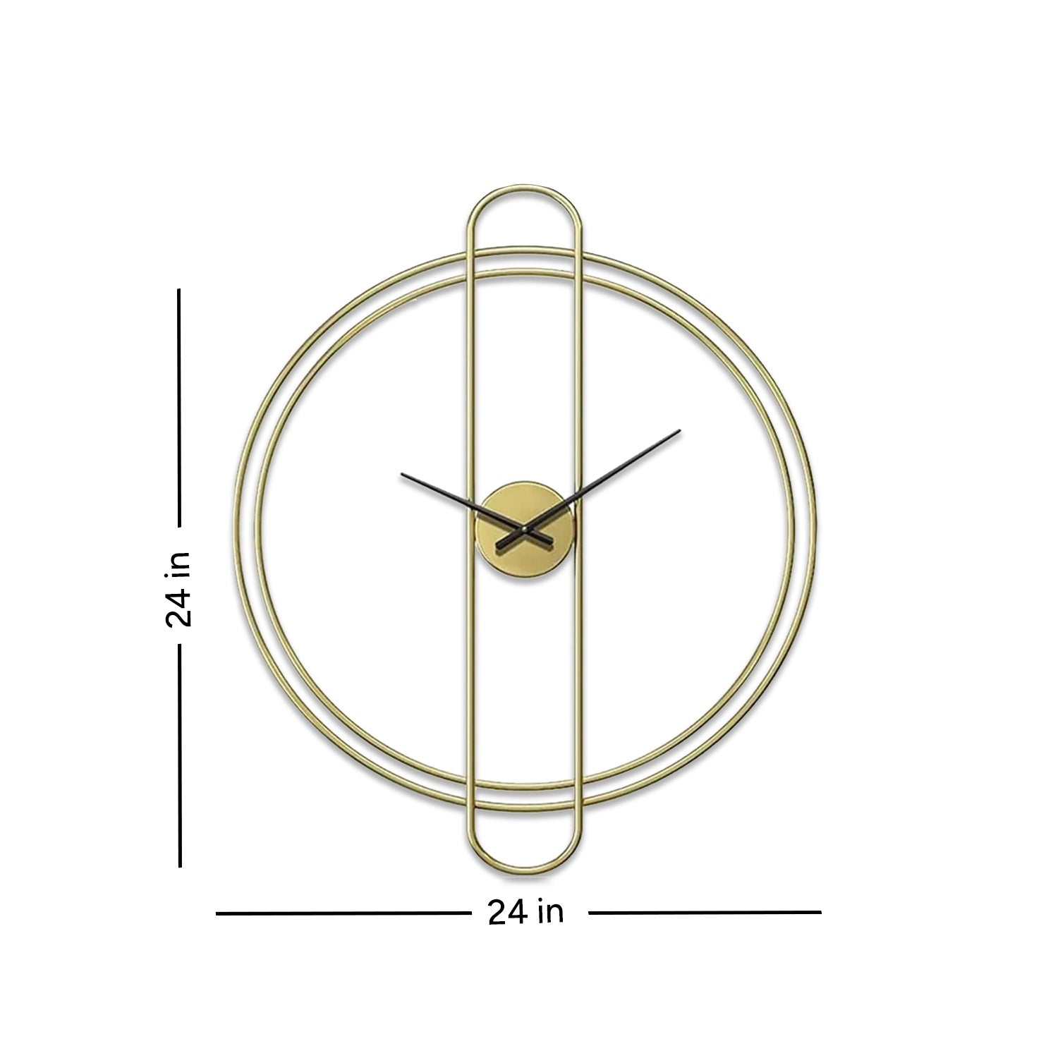 Buy Online Gold Display Wall Clock Shop Now