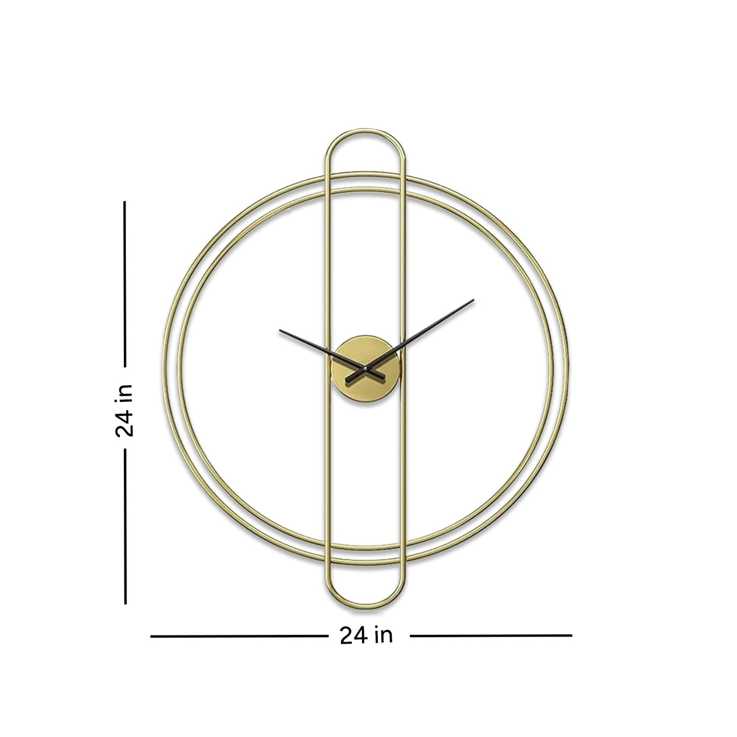 Buy Online Gold Display Wall Clock Shop Now