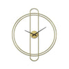 Buy Online Regal Gold Display Wall Clock Best Price