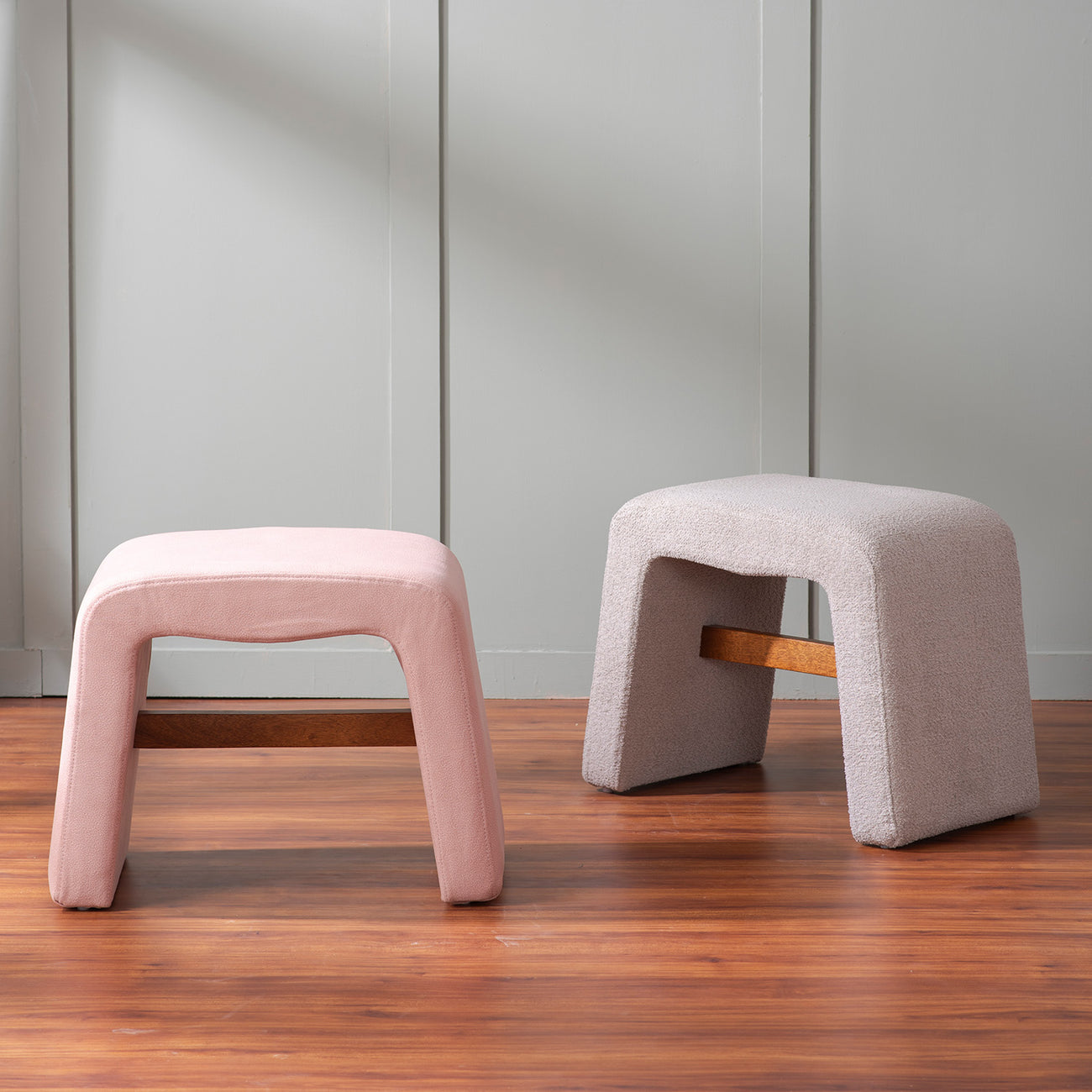 Buy Copenhagen Pink Pouf Seating Solution Set Of 2 Online