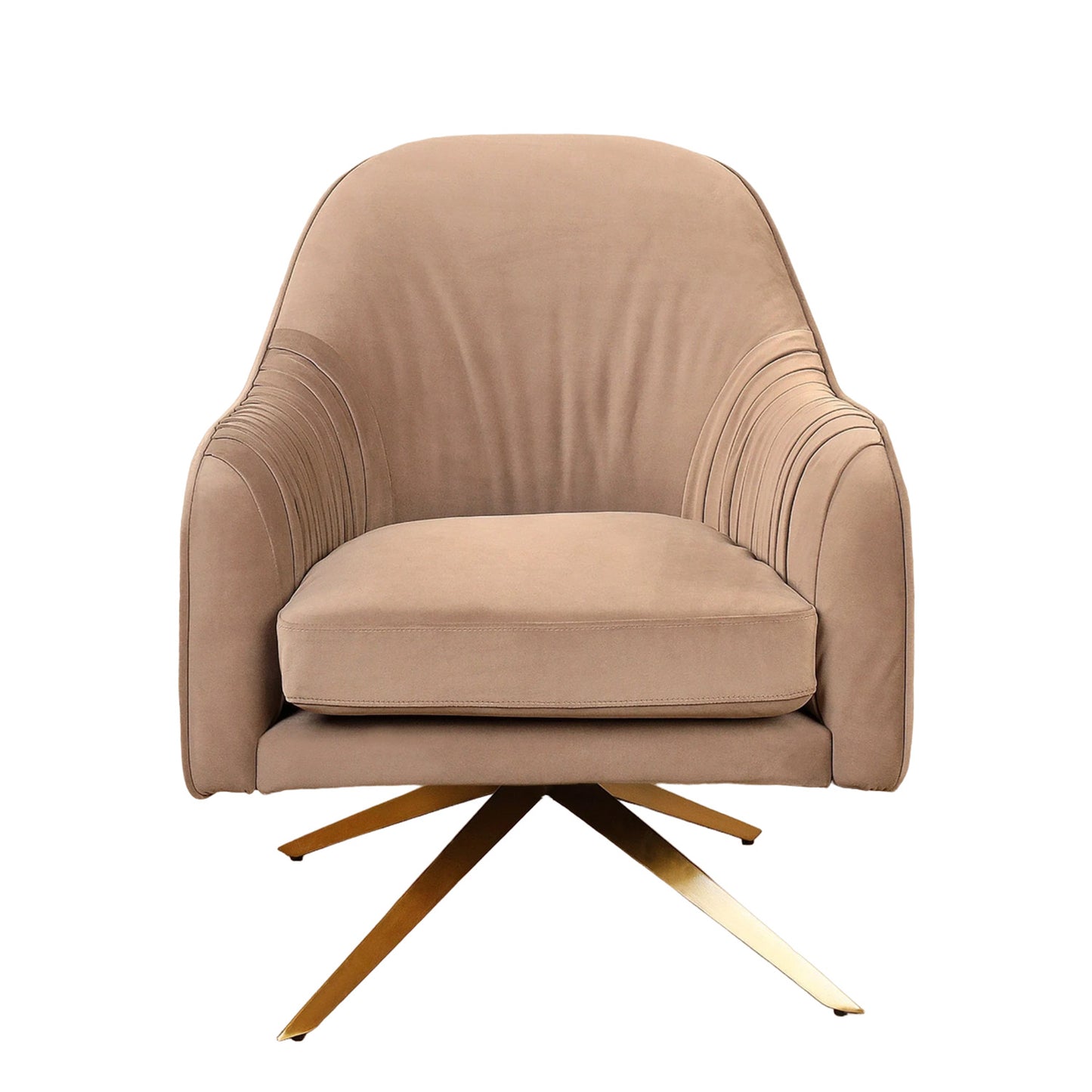 Plush Neutral Retreat Lounge Chair