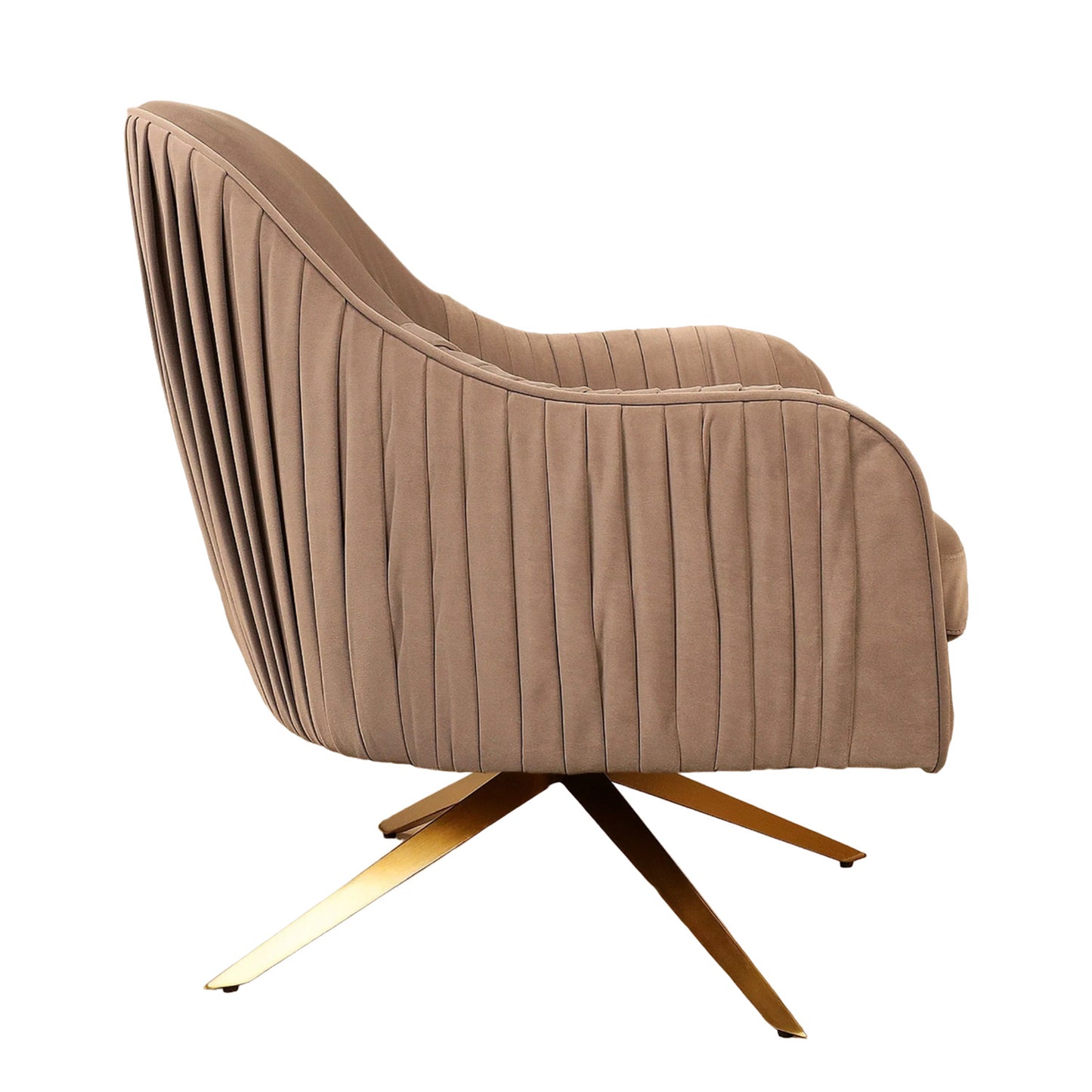 Plush Neutral Retreat Lounge Chair
