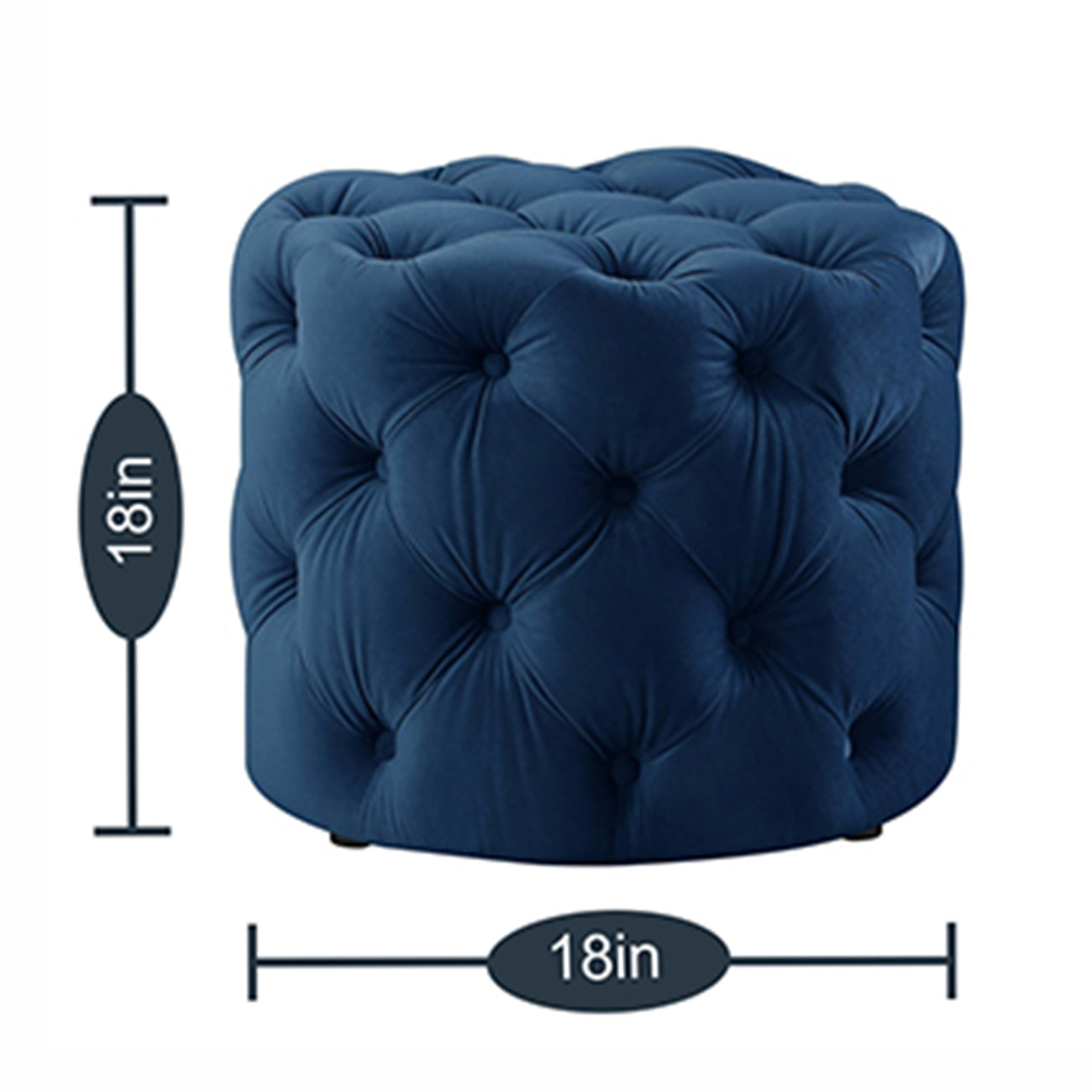 Ocean Breeze Pouf