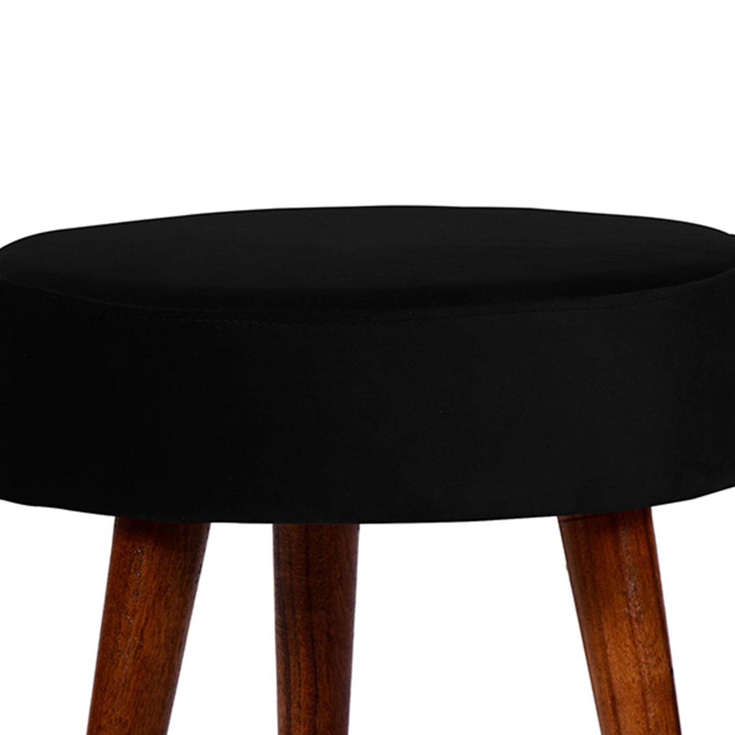 Ebony Escape Wooden Ottoman