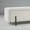 Beige Bliss Storage  Bench 