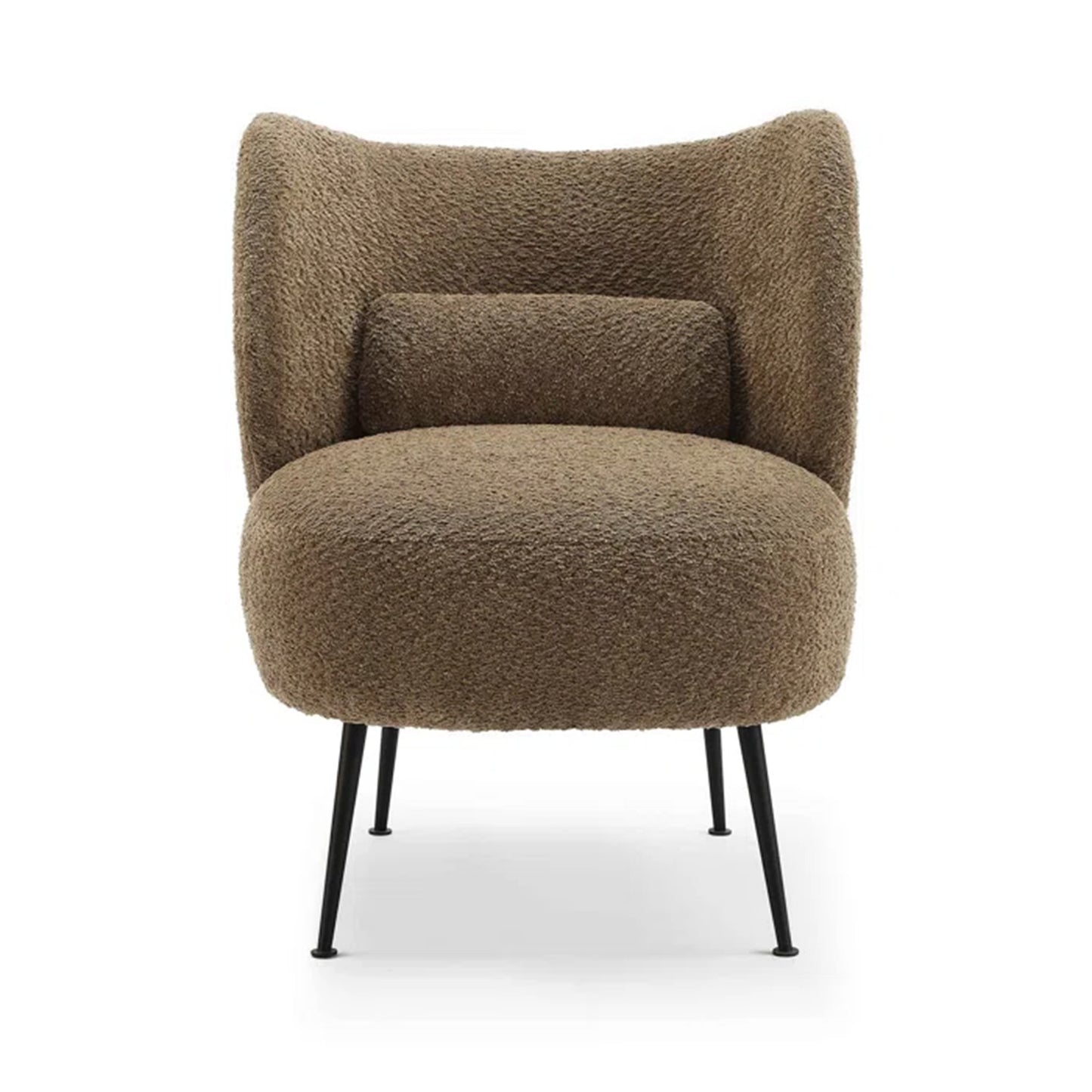 Latte Loopback Lounge Chair