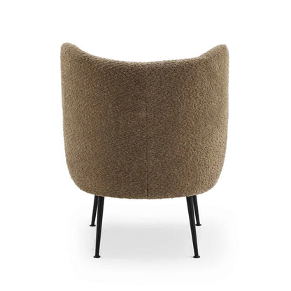 Latte Loopback Lounge Chair