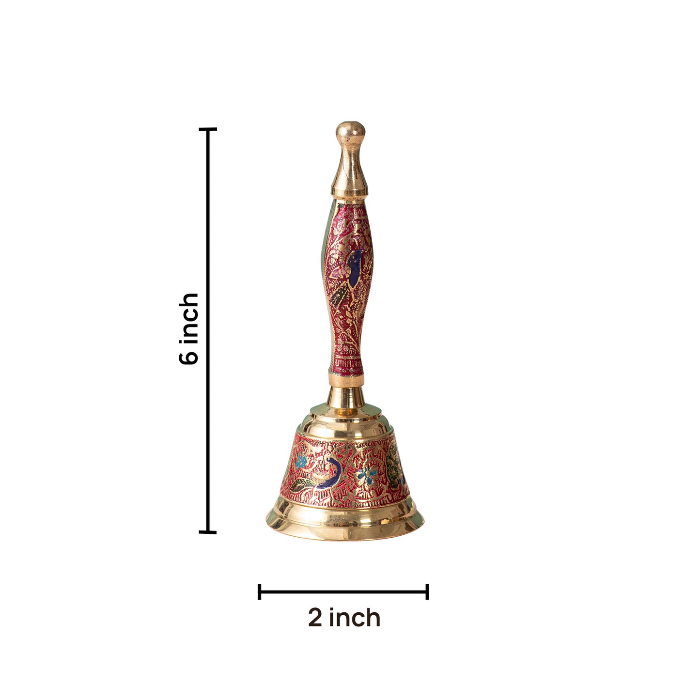 Elegant Brass Pooja Bell