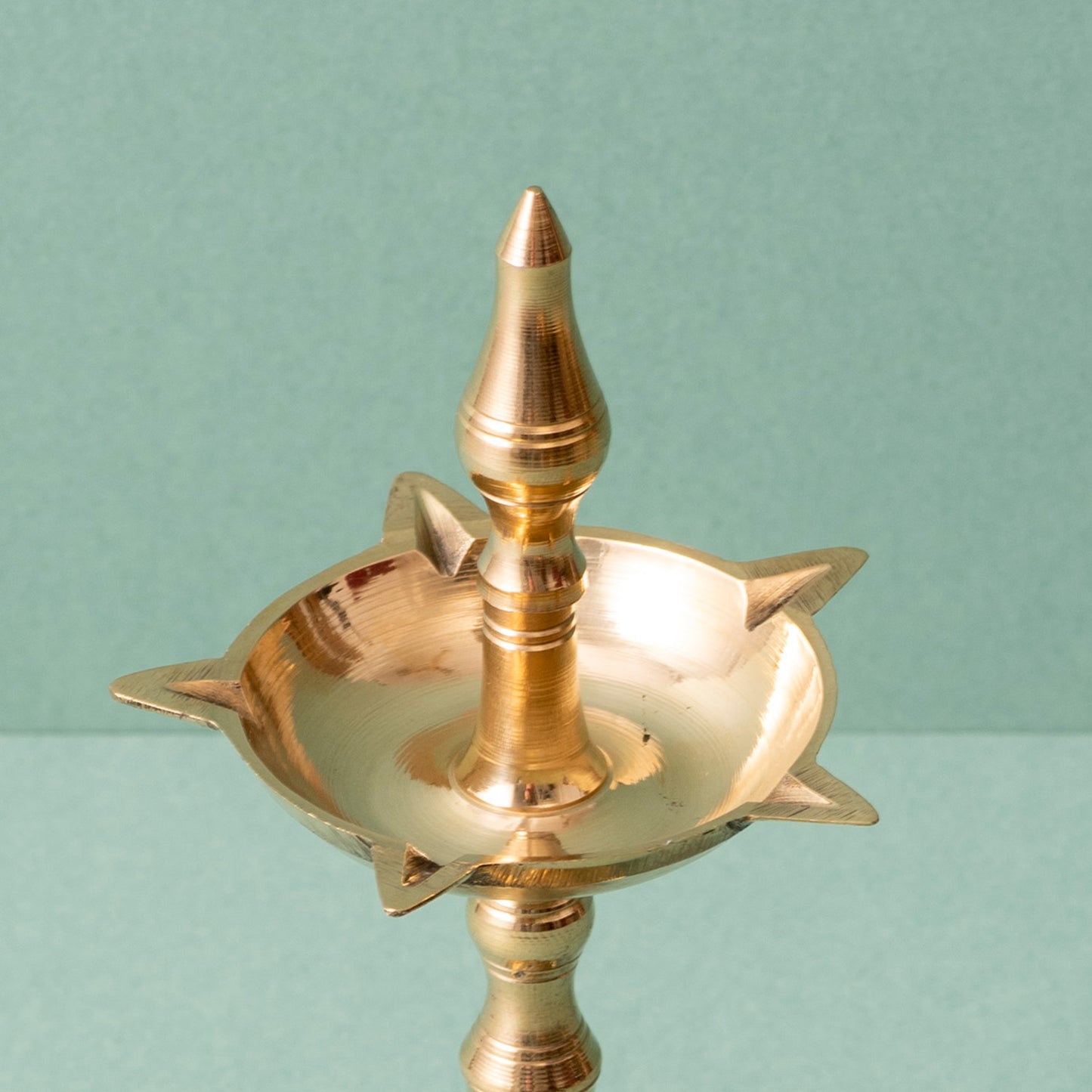 Elegant Brass Candlesticks Diya Stand for Decor