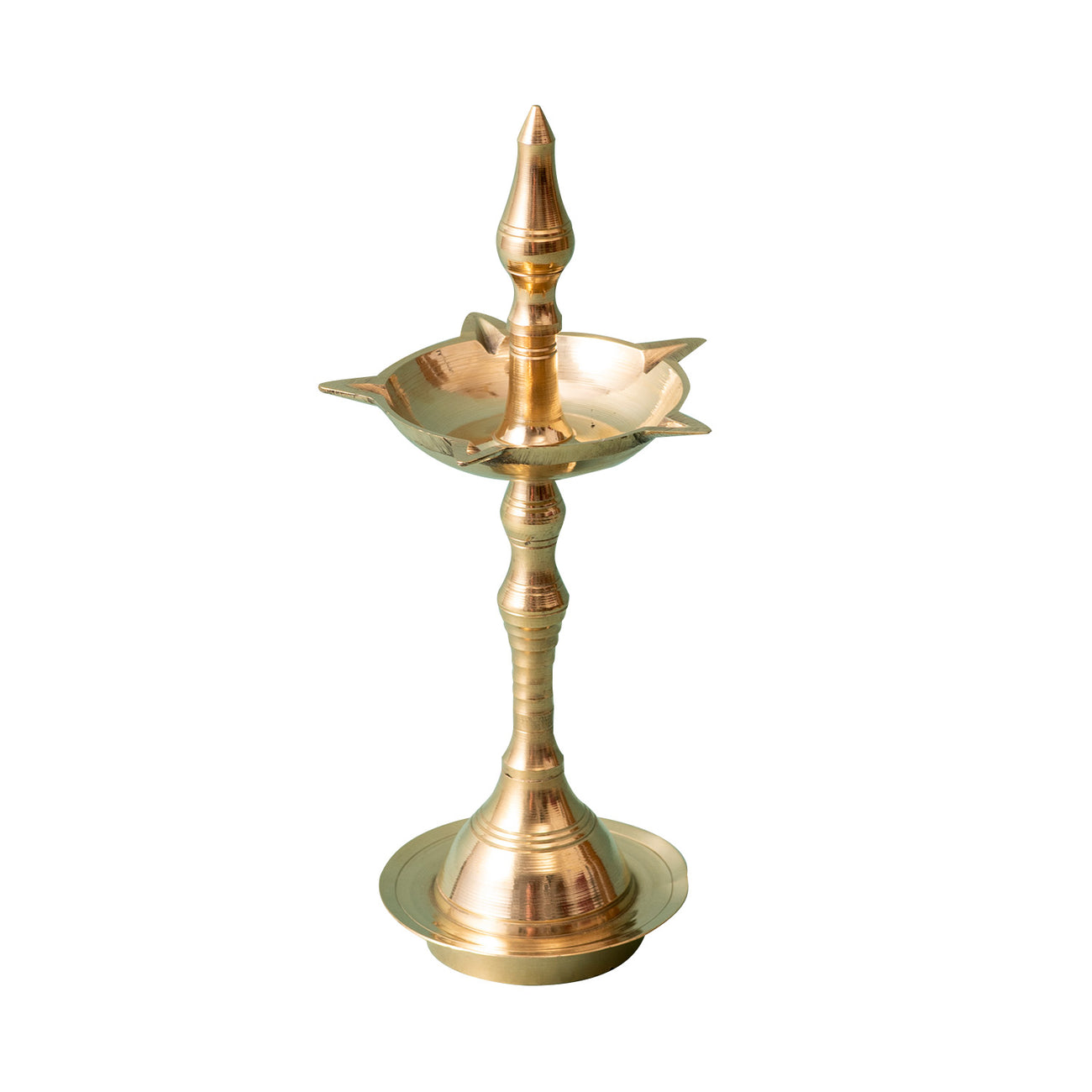 Elegant Brass Candlesticks Diya Stand for Decor