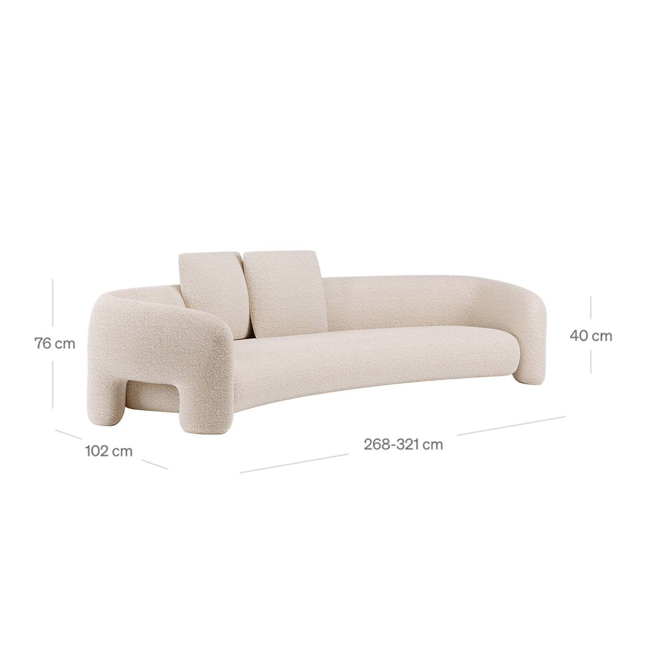 UrbanOpulence Five-Seater Sofa