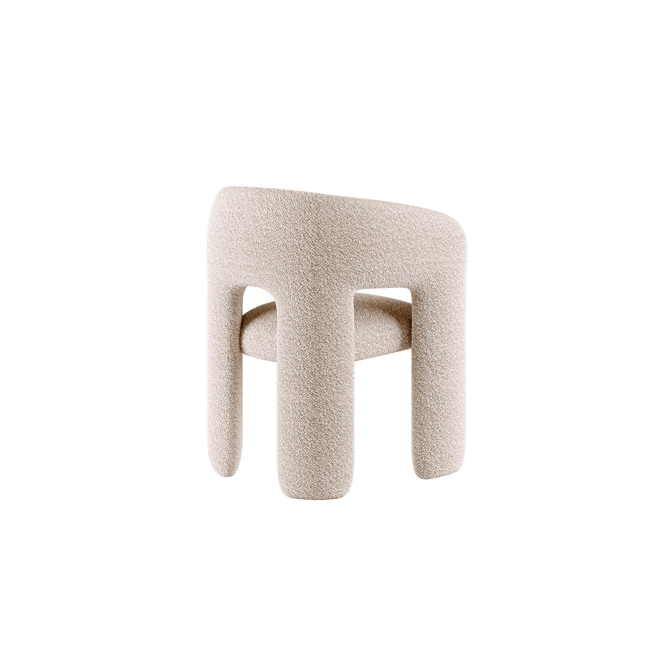 UrbanOpulence Boucle Dining Chair