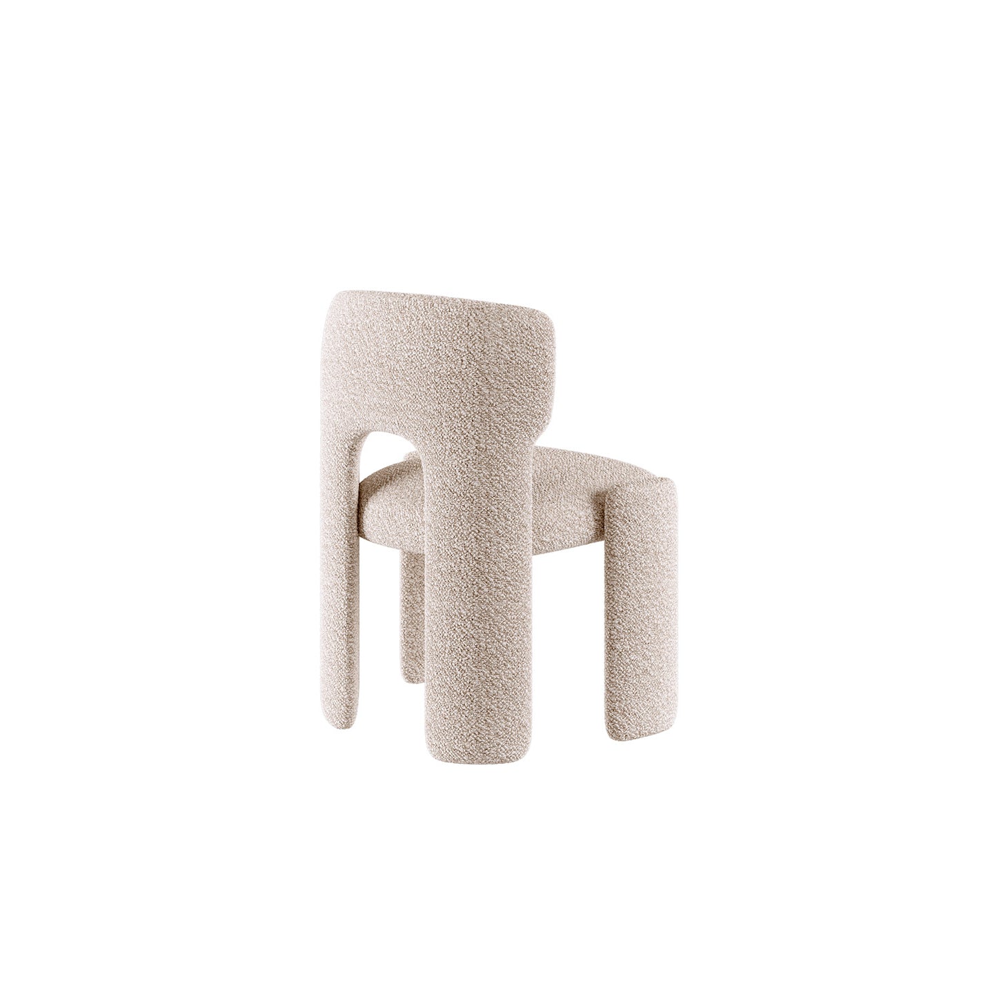 UrbanOpulence Premium Boucle Dining Chair