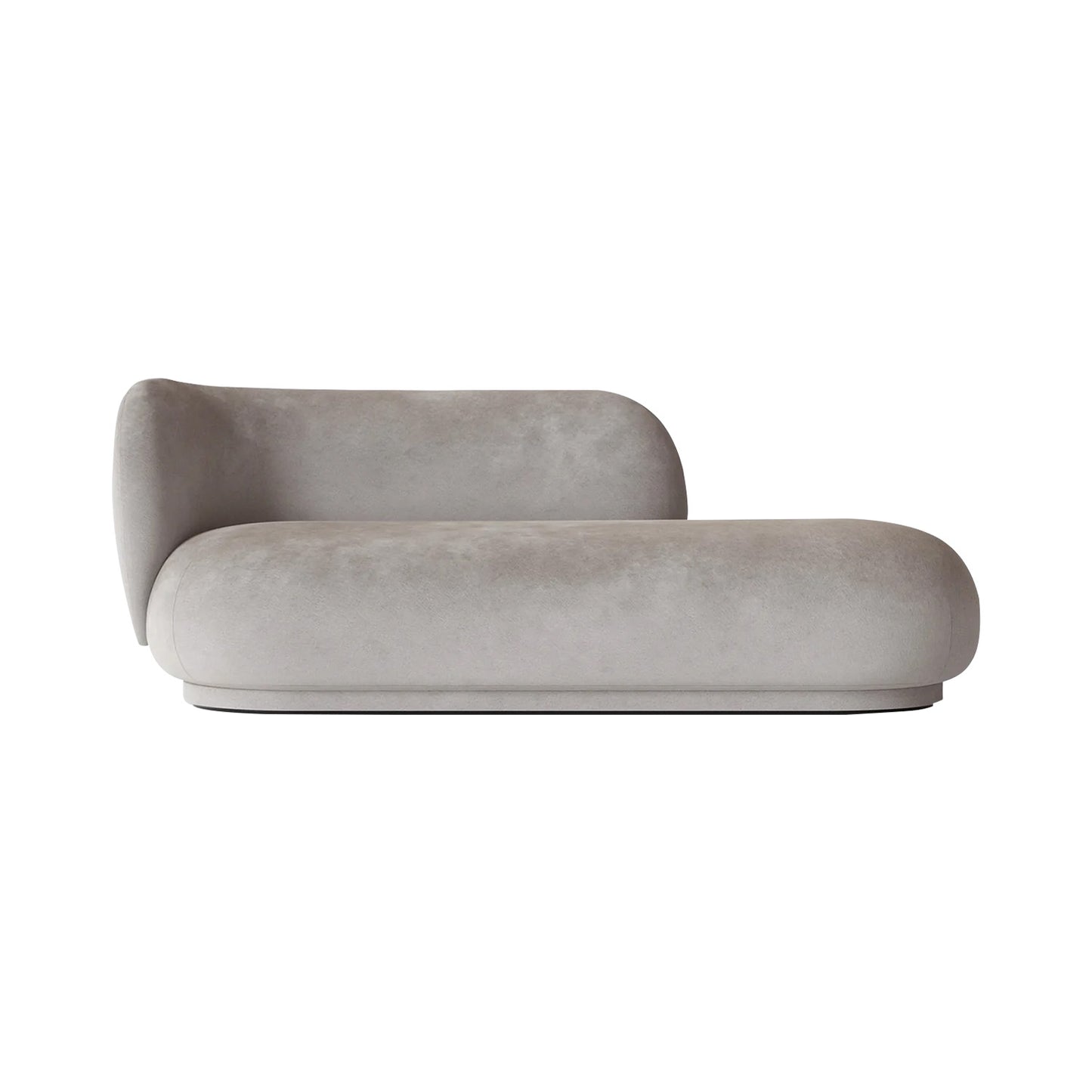 EliteElegance Velvet Two-Seater Sofa Grey