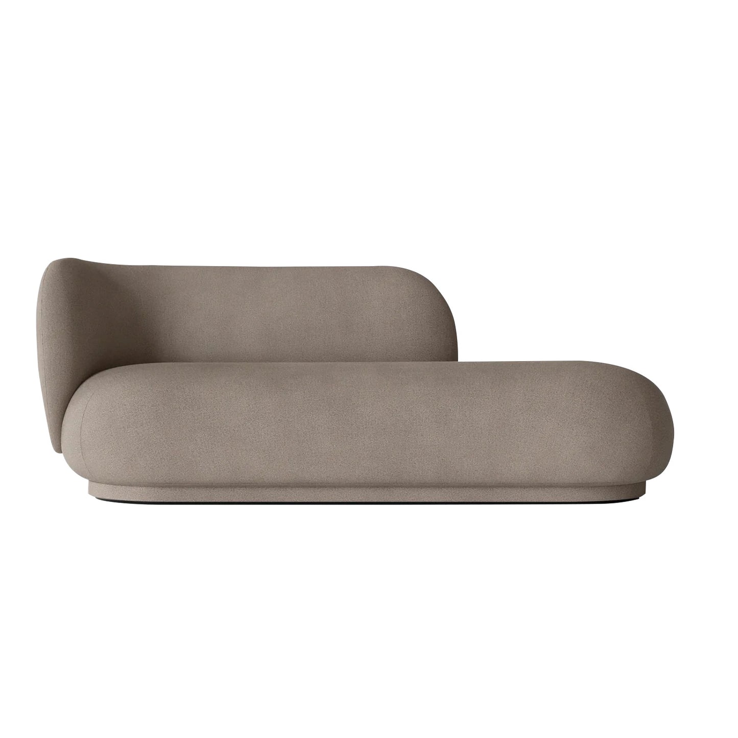 EliteElegance Suede Two-Seater Sofa Grey