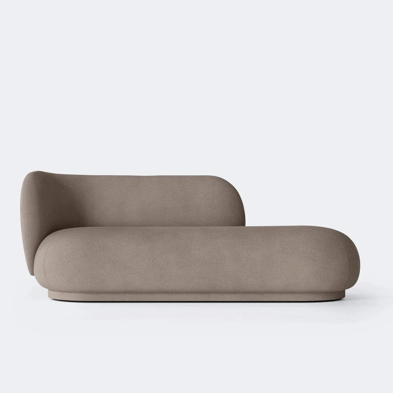 EliteElegance Suede Two-Seater Sofa Grey